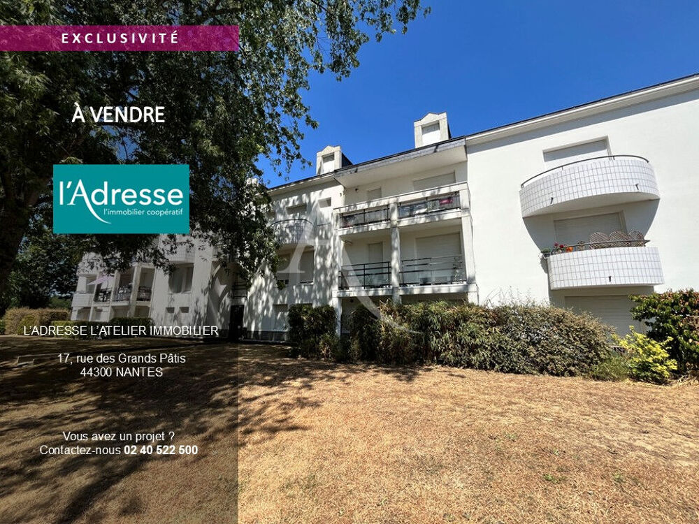 Vente Appartement Appartement NANTES   ST JOSEPH DE PORTERIE   6 pièce(s)   106 m2 Nantes
