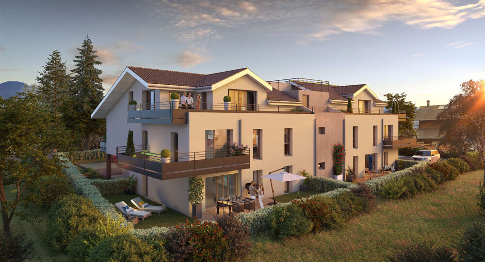 MESSERY - T4 de 100.9m² - Vue Lac