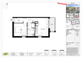  Appartement � vendre 2 pi�ces 41 m�