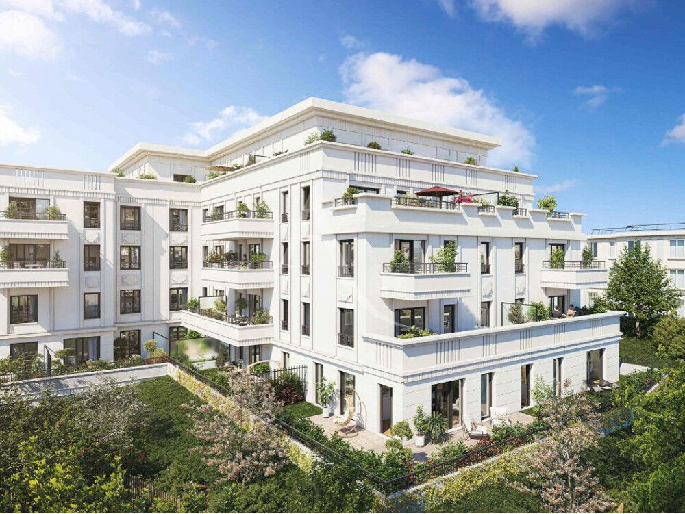 Vente Appartement Appartement 5 pièces neuf de 105 m2 avec terrasse, jardin et 2 parkings - Le Plessis-Robinson Le plessis robinson