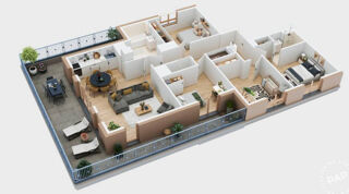  Appartement � vendre 5 pi�ces 100 m�