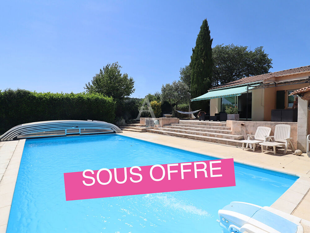 VILLA LUMINEUSE DE PLAIN PIED PISCINE SAINTE TULLE 4 CHAMBRES DE 121.73 m2 AU CALME ABSOLU