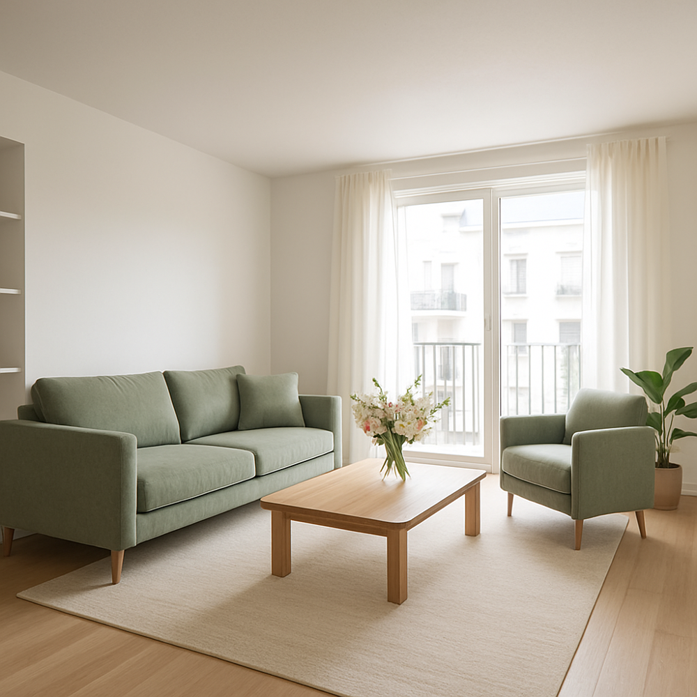 Appartement 3 pièces de 60 m2 (Mulhouse)