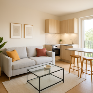  Appartement à vendre 2 pièces 44 m²