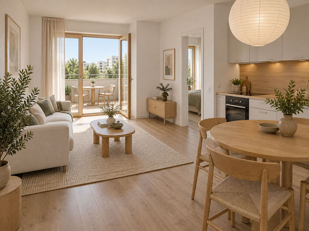 Vente Appartement 2  pièces dernier étage avec terrasse AUX PORTES D'AIRBUS Toulouse