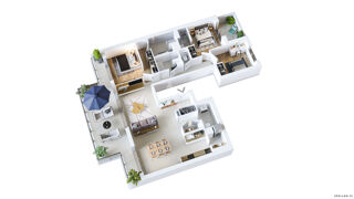  Appartement  vendre 4 pices 108 m