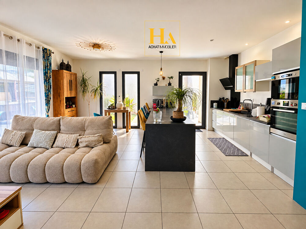 Maison contemporaine 5 pièces, 4 chambres, jardin & jacuzzi