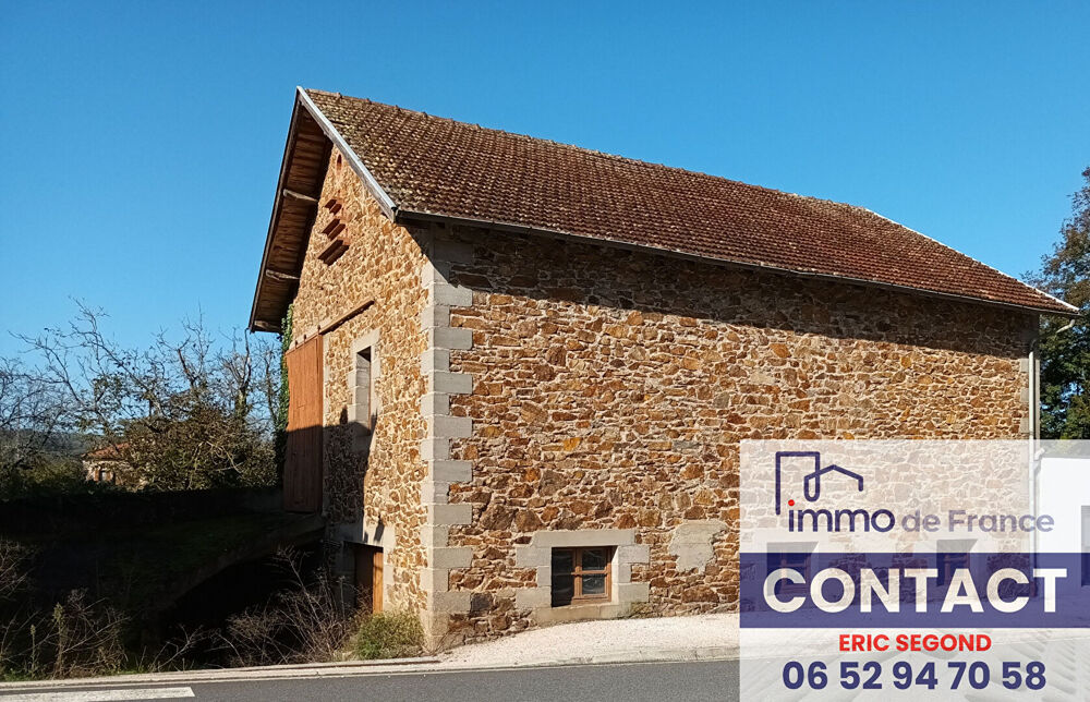 Vente Maison Vallée du Lot- Ensemble immobilier 2 Maisons avec grange en pierre. Flagnac