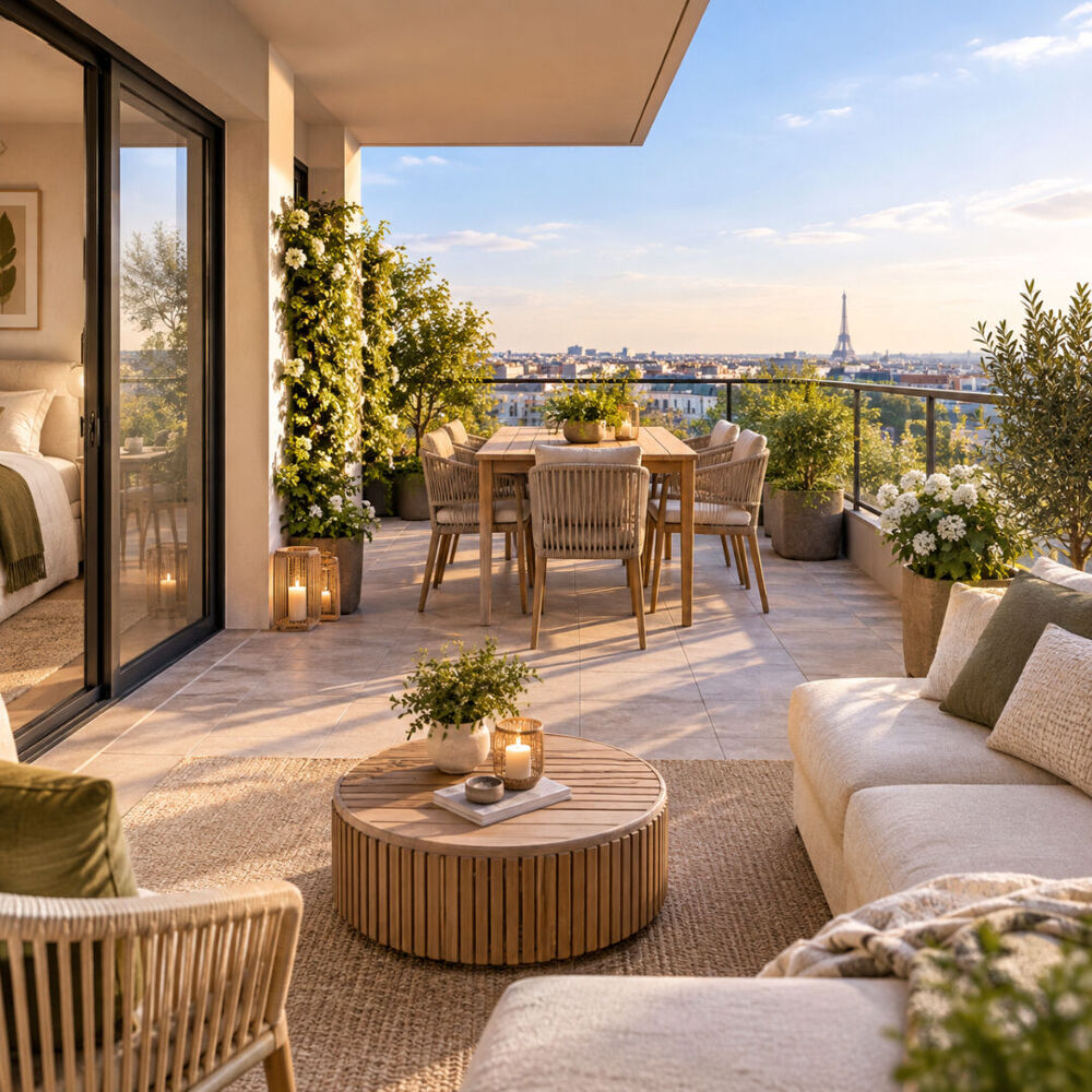 Vente Appartement Un T4 avec terrasse à Aubervilliers, lumineux et bien agencé Aubervilliers