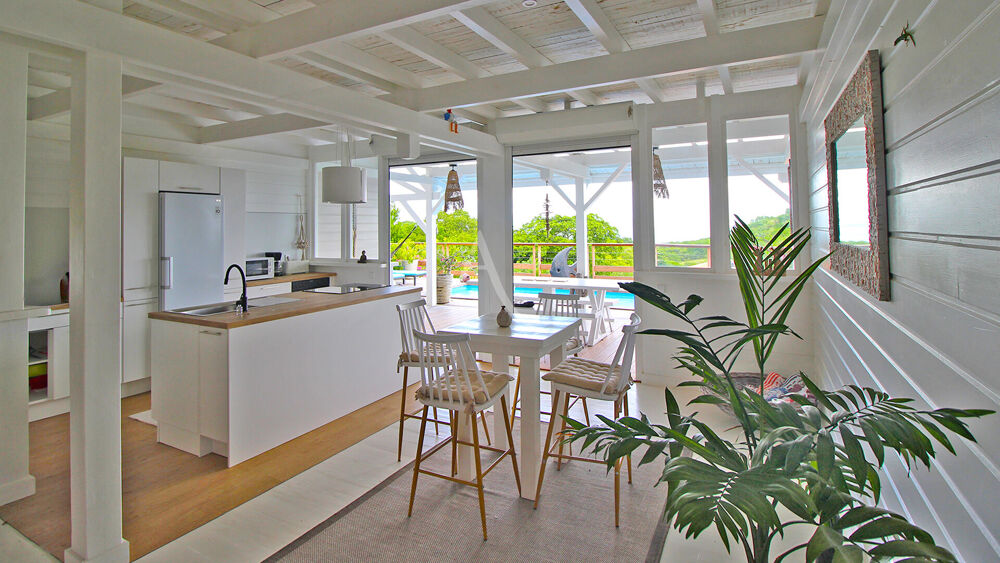 Villa neuve - 4 chambres avec vue mer panoramique - Trois-Îlets