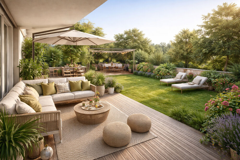 Magnifique T4 en dernier étage avec terrasse, jardin & parking à Savigny-le-Temple (RER D)