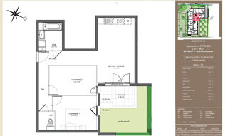  Appartement � vendre 3 pi�ces 60 m�