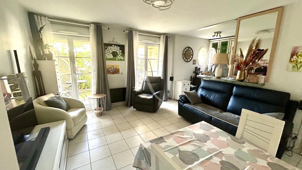 Vente Appartement T3 rez-de-jardin avec jardin 50 m², box fermé, centre-ville proche commodités Serris
