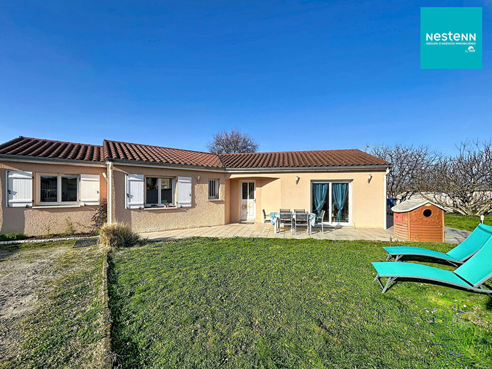 Maison Plain-Pied - Andrezieux Boutheon - 111 m² - 4 chambres + bureau - terrain 829 m²
