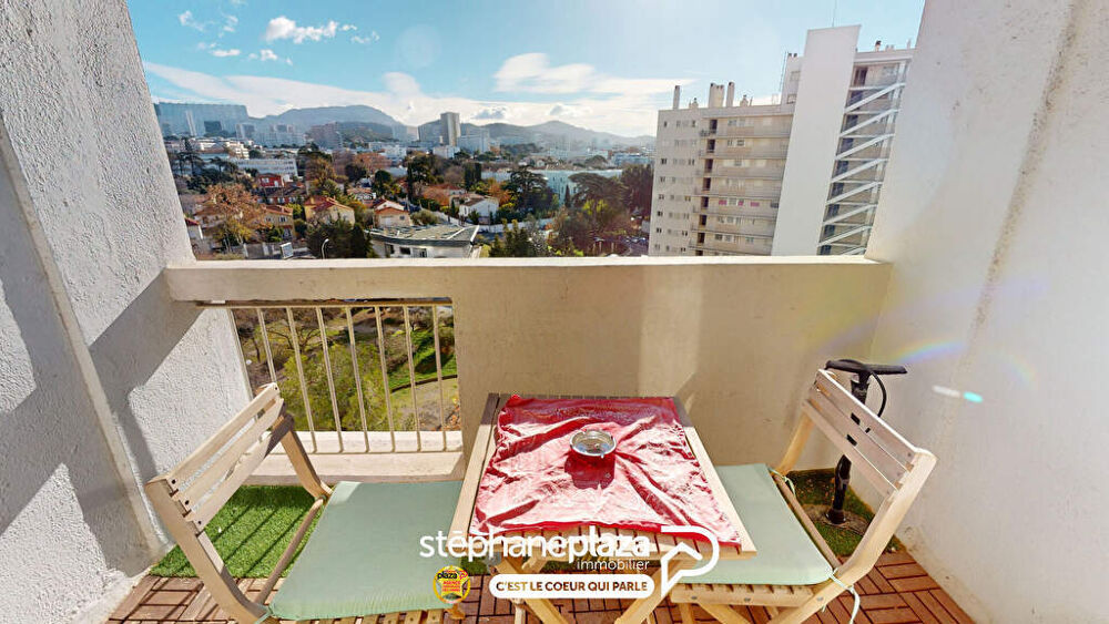 Vente Appartement A VENDRE - MARSEILLE 13009 - Parc Svign - T2/3 de 45m2 + balcon au 8me tage, expo Sud/Est, Calme, Lumineux avec jolie vue Marseille 9