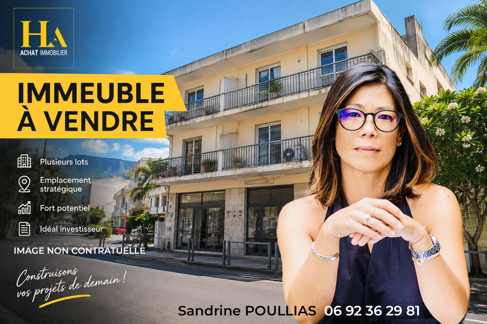 Vente Immeuble Immeuble Saint Pierre 400 m2 Saint pierre