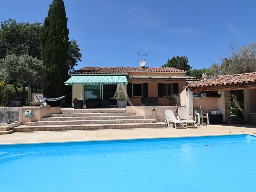 VILLA LUMINEUSE DE PLAIN PIED PISCINE SAINTE TULLE 4 CHAMBRES DE 121.73 m2 AU CALME ABSOLU