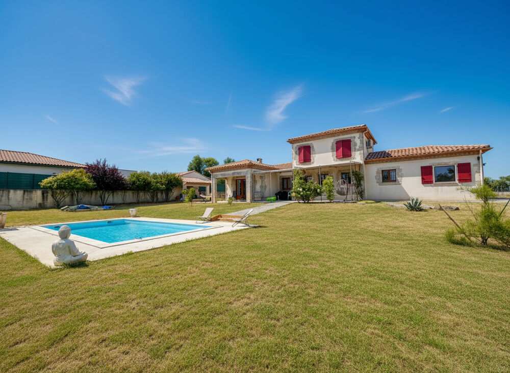 Maison 130 m² grand jardin - village 10 min Carcassonne