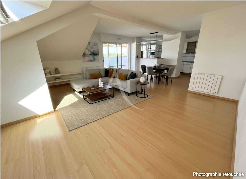 Vente Appartement Le Bondon / La Madeleine. Grand appartement dernier étage avec belle terrasse Vannes