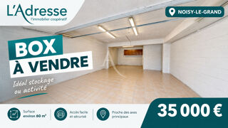 Vente Parking/Garage GRAND DOUBLE BOX + 2 EMPLACEMENTS PARKING Noisy le grand