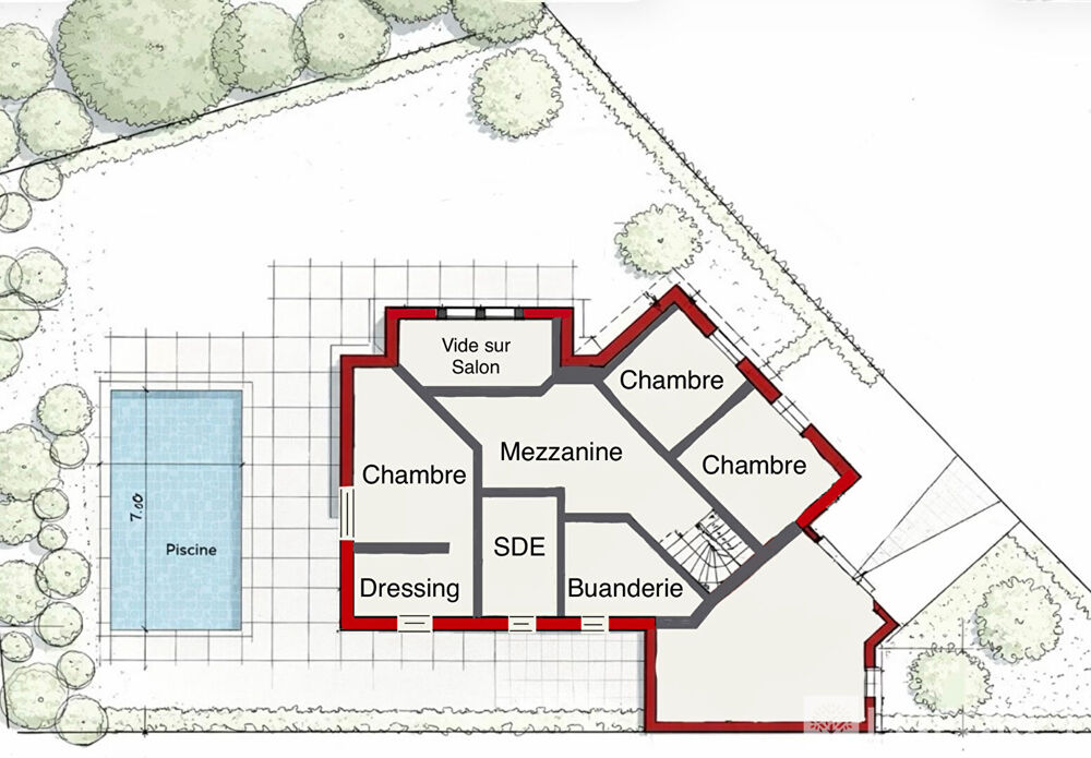 Maison haut de gamme à personnaliser - Quartier Bodenfeld - 6 pièces 162,30 m2 habitables
