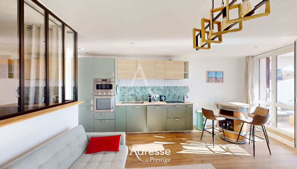Socoa T2 front de mer, de 41 m² avec terrasse de 11 m²