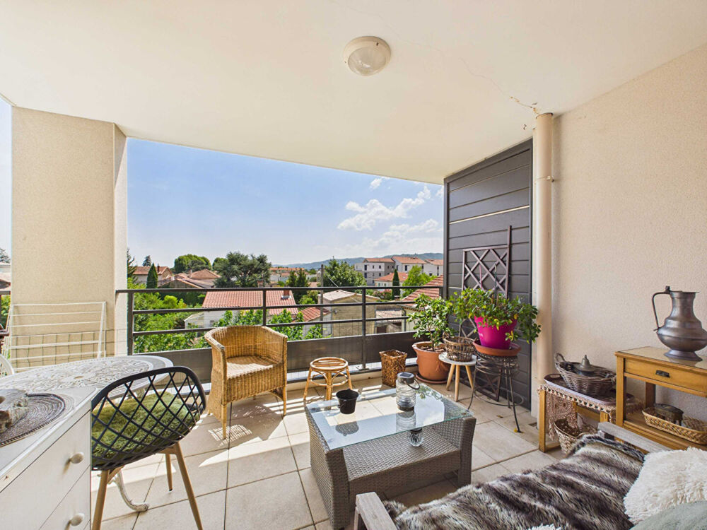 Vente Appartement À VENDRE: T2 de 53 m² avec terrasse plein sud, garage et parking Tournon Sud Tournon sur rhone