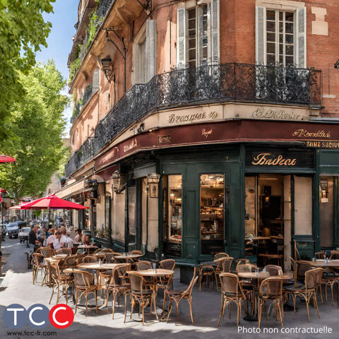 Fonds de commerce de bar, restaurant en centre ville de Toulouse avec grande terrasse 324000 31000 Toulouse
