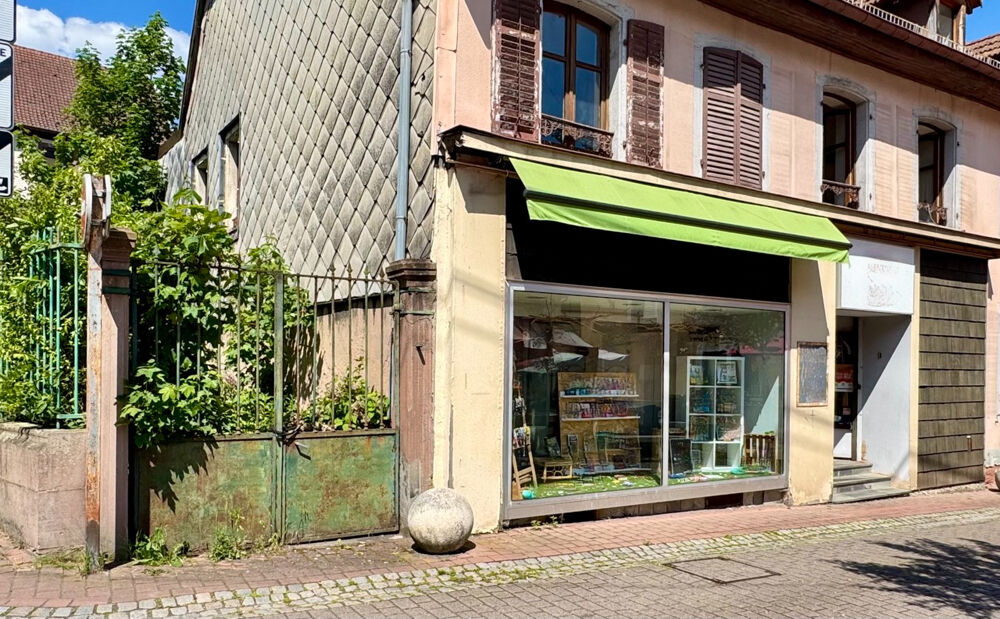   Schirmeck centre-ville - ensemble immobilier avec local commercial - garage, remise et jardin Schirmeck