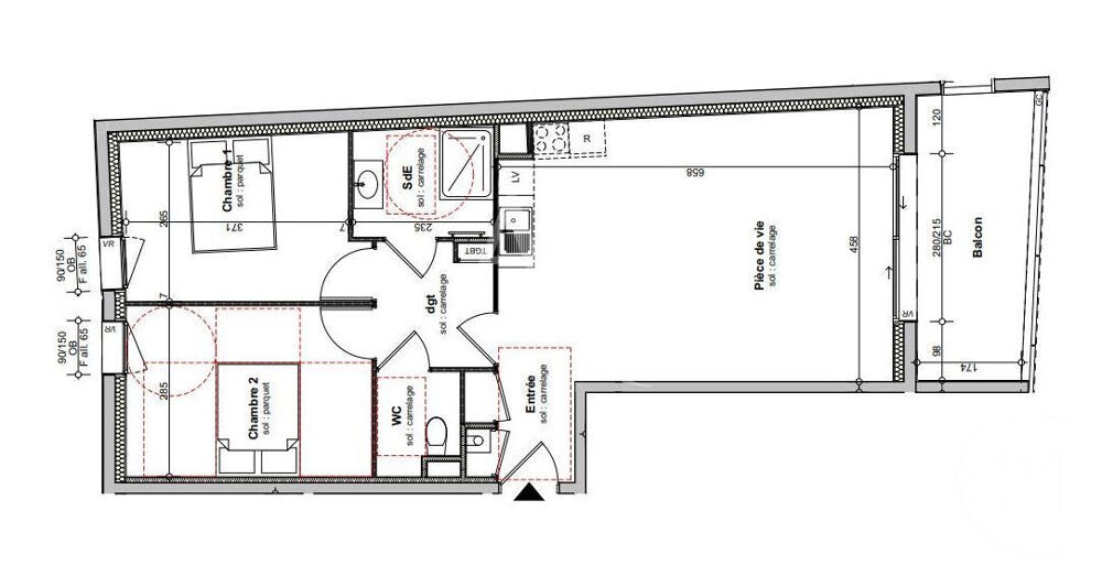 APPARTEMENT NEUF Type 3 à SAINT HILAIRE DE RIEZ