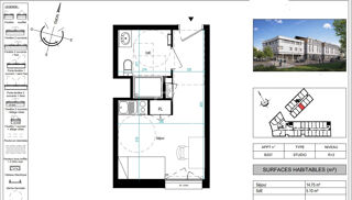  Appartement à vendre 1 pièce 1 m²