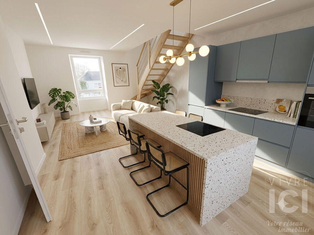 Appartement 2 pièces 33 m² à Treillieres