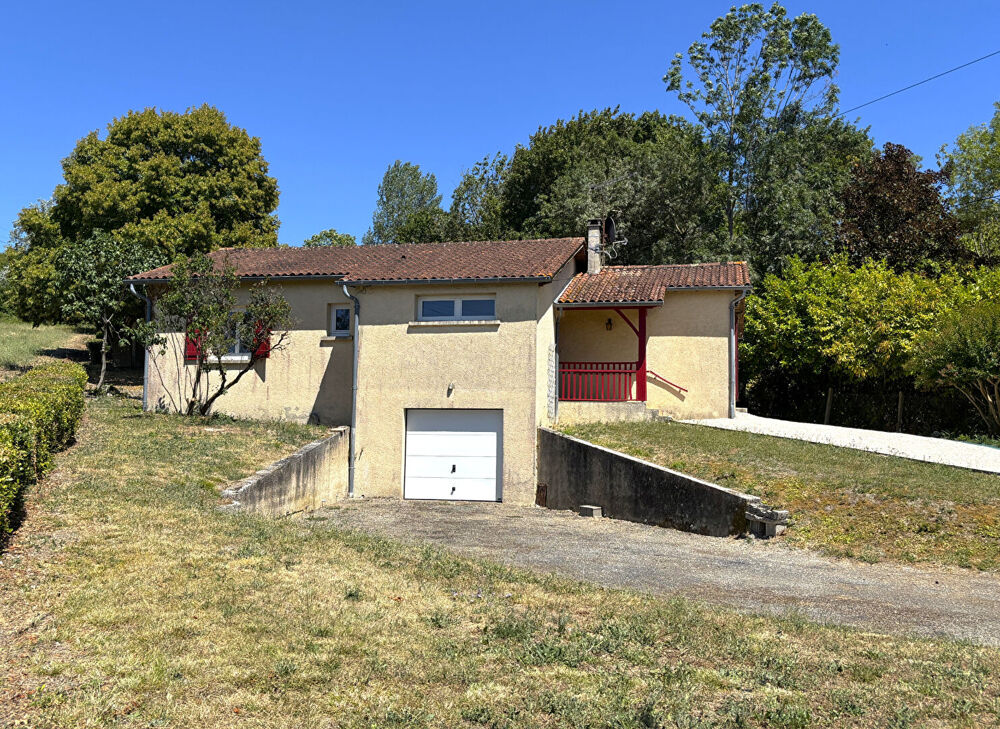 MONTPEZAT-DE-QUERCY - Maison avec garage et terrain