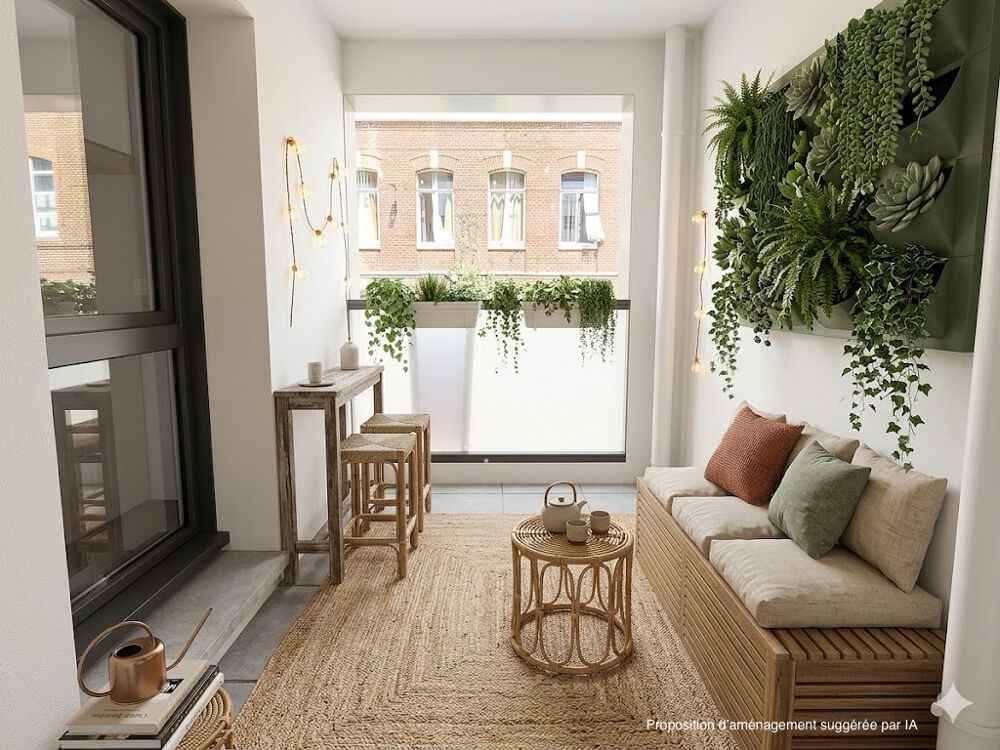 T2 de 40m² avec loggia - Boulevard Victor Hugo, Lille