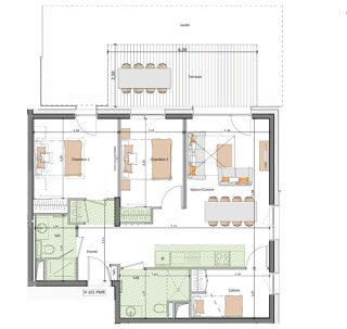  Appartement � vendre 3 pi�ces 67 m�