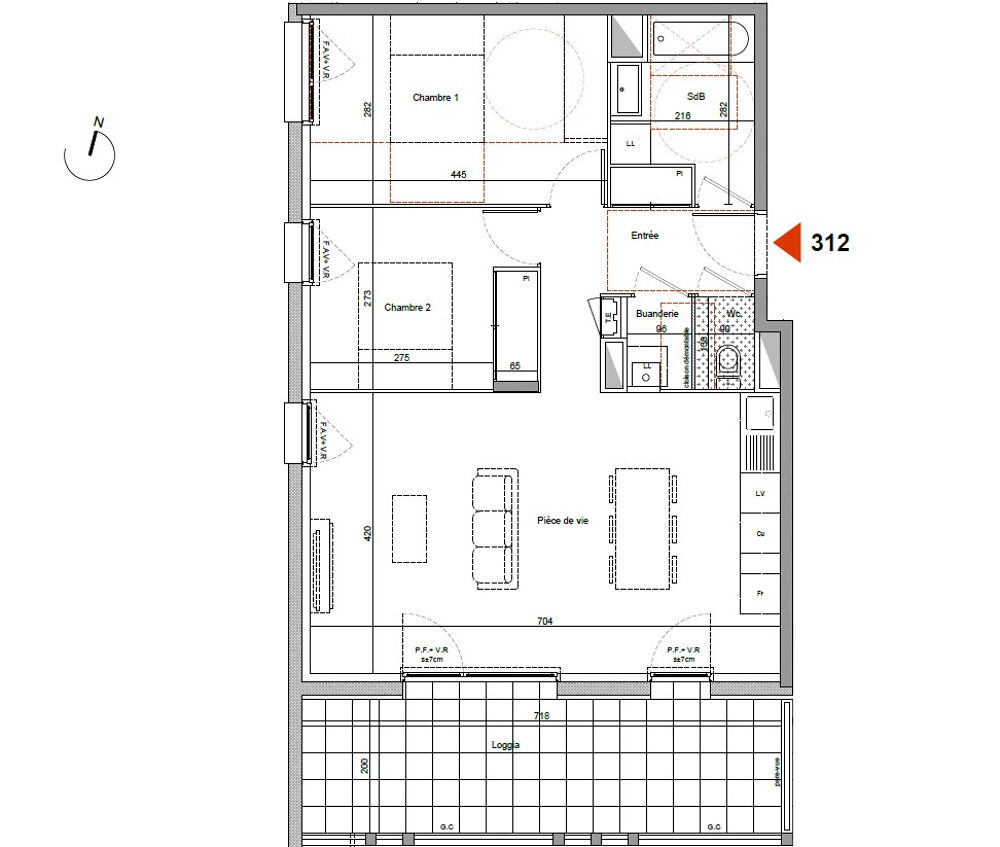Vente Appartement Appartement 3 pièces terrasse Francheville