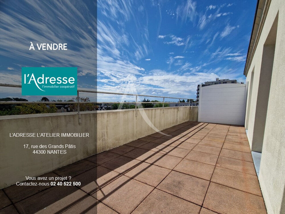 Vente Appartement Appartement avec terrasse exceptionnelle 18M2 Nantes