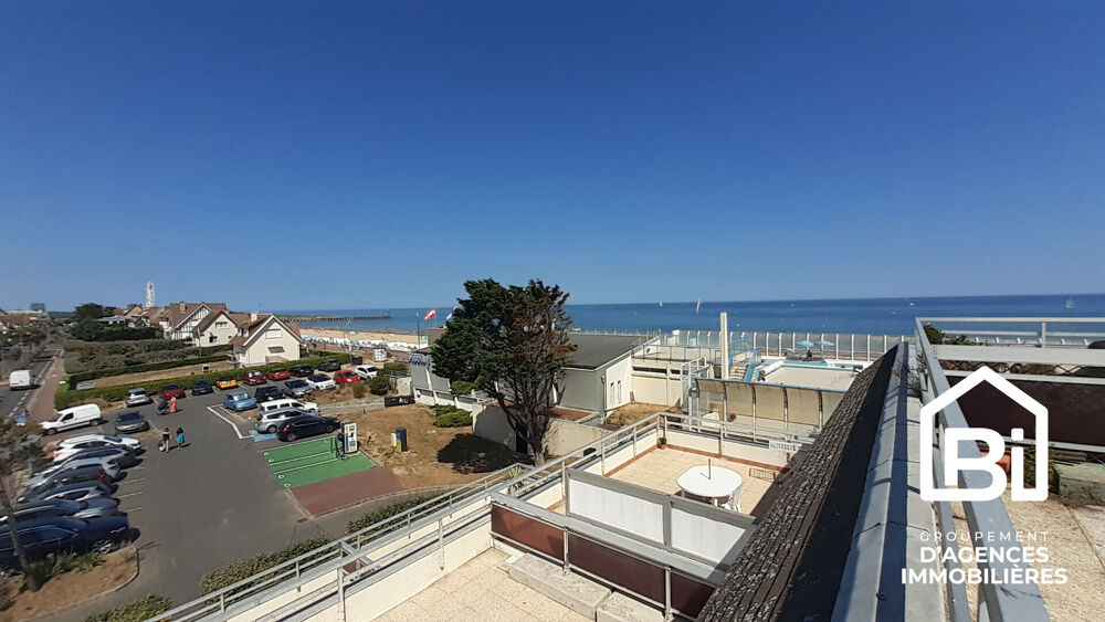 FRONT DE MER AVEC TERRASSE ET BALCON