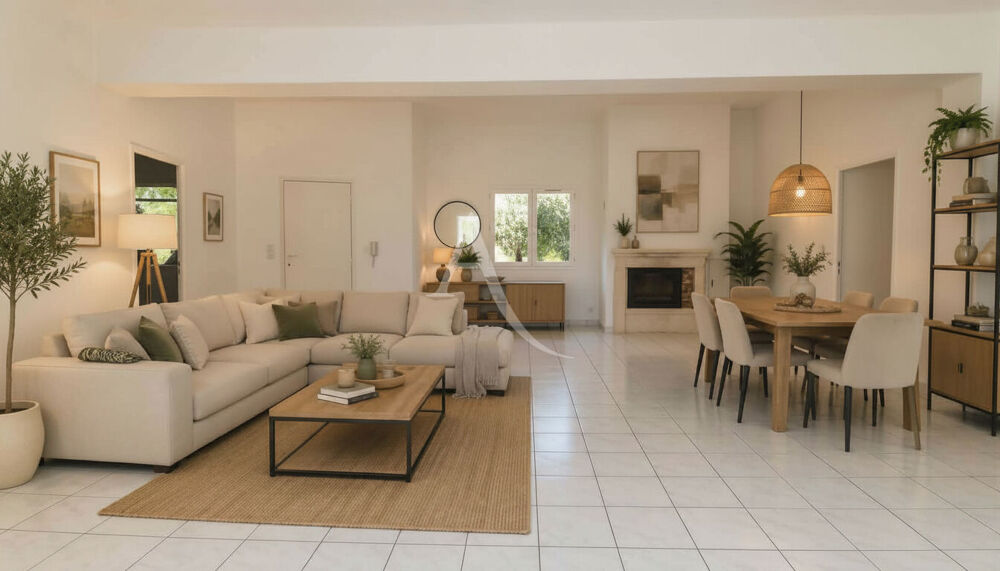 Vente Maison Maison de plain-pied 126,62 m² habitables - Studio indépendant - Piscine - Double garage - Terrain de 1 229 m² ? Balaruc-les-Bai Balaruc les bains