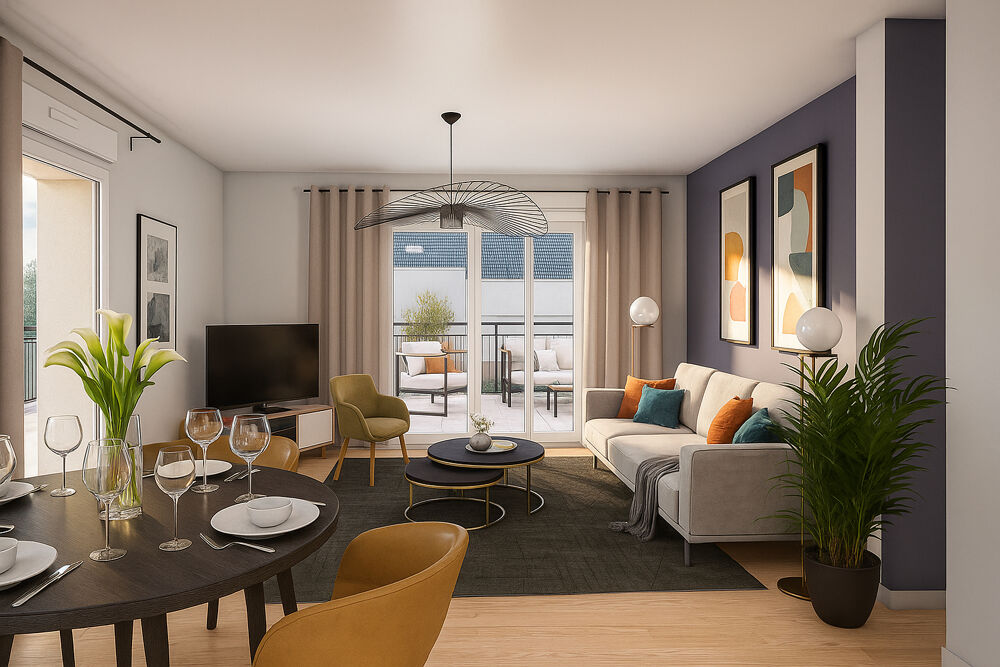 METZ PROCHE CENTRE VILLE - APPARTEMENT T5 DE 107m² AVEC GRANDE TERRASSE ET PARKING