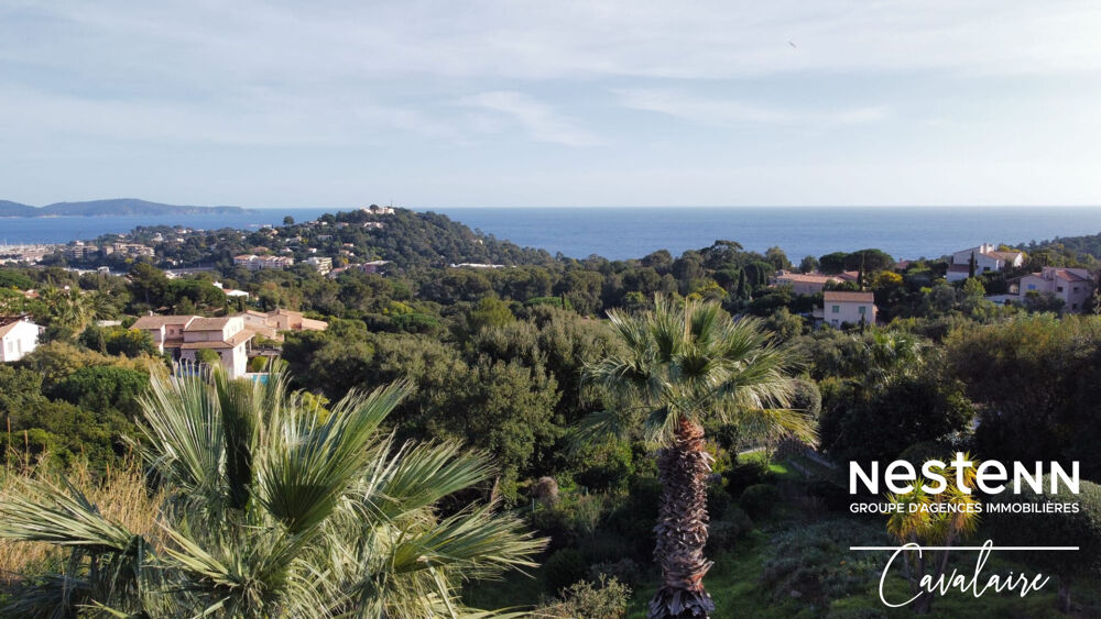 Vente Maison Villa vue mer 130 m² sur terrain piscinable avec garage à Cavalaire proche de Bonporteau Cavalaire sur mer