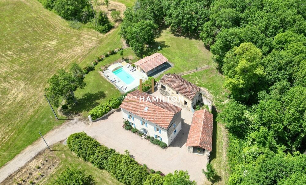 Vente Maison SUPERBE MAISON EN PIERRE RÉNOVÉE, AVEC BOIS ET TERRAINS ATTENANTS Cordes-sur-ciel