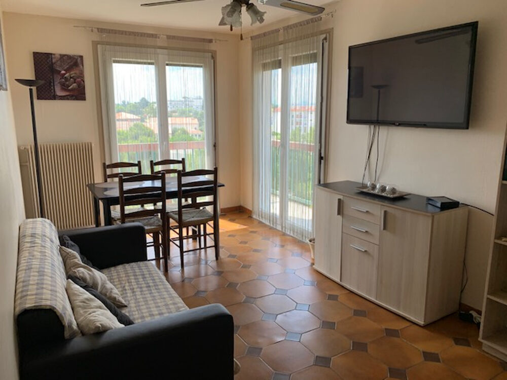 Location Appartement LOCATION A L'ANNEE - T3 meubl� avec Balcon Perpignan