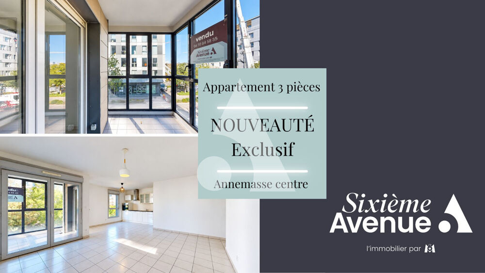 Vente Appartement Appartement  3 pièces Annemasse centre Annemasse