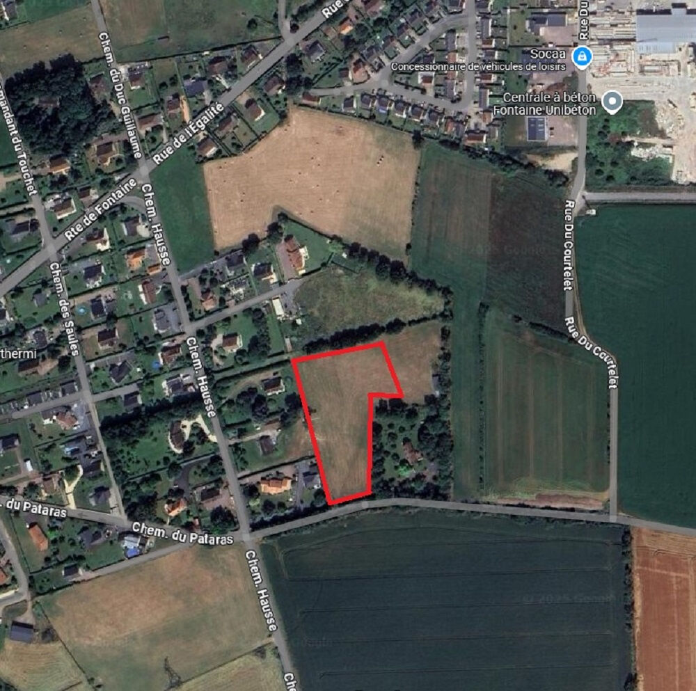 Vente Terrain TERRAIN A BATIR FONTAINE ETOUPEFOUR -  Lot 10 - 500 m2 Fontaine etoupefour