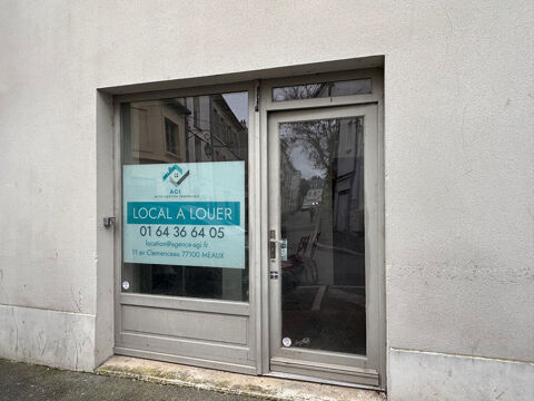 Local commercial Meaux 1 pi&egrave;ce(s) 52.44 m2 1072 77100 Meaux