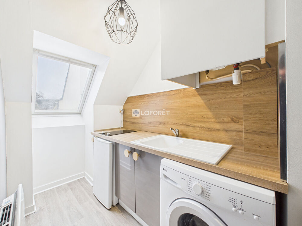 Appartement Séniors Les Jardins d'Arcadie - Quimper - Locmaria - 25 m2 - chambre, cuisine, salle d'eau