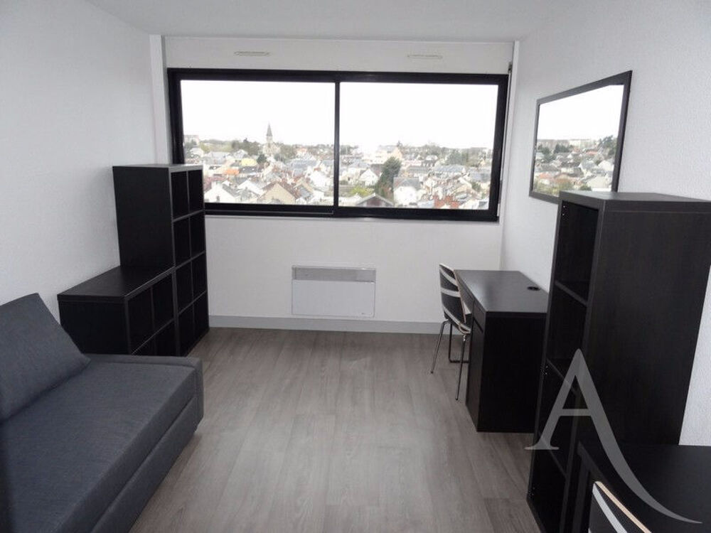 Location Appartement Studio meublé calme, lumineux et sans vis-à-vis Bourges Sud ! Bourges