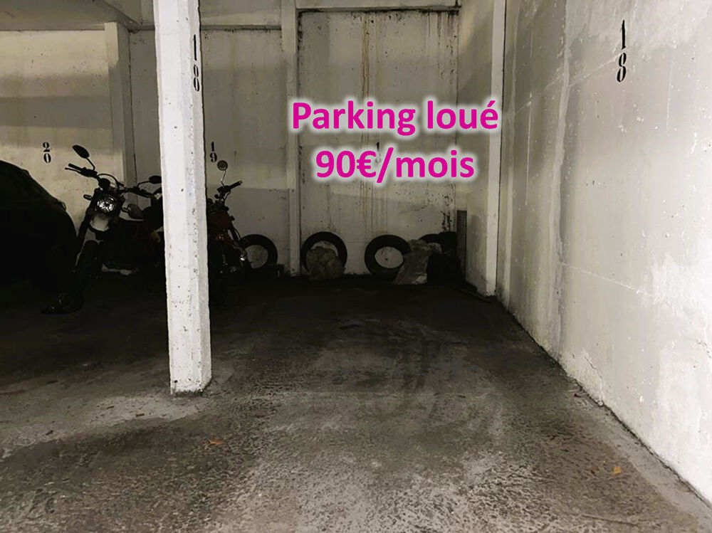 Vente Parking/Garage Petite pace de parking loue - Paris 20 Paris 20