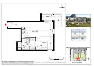  Appartement à vendre 2 pièces 46 m²